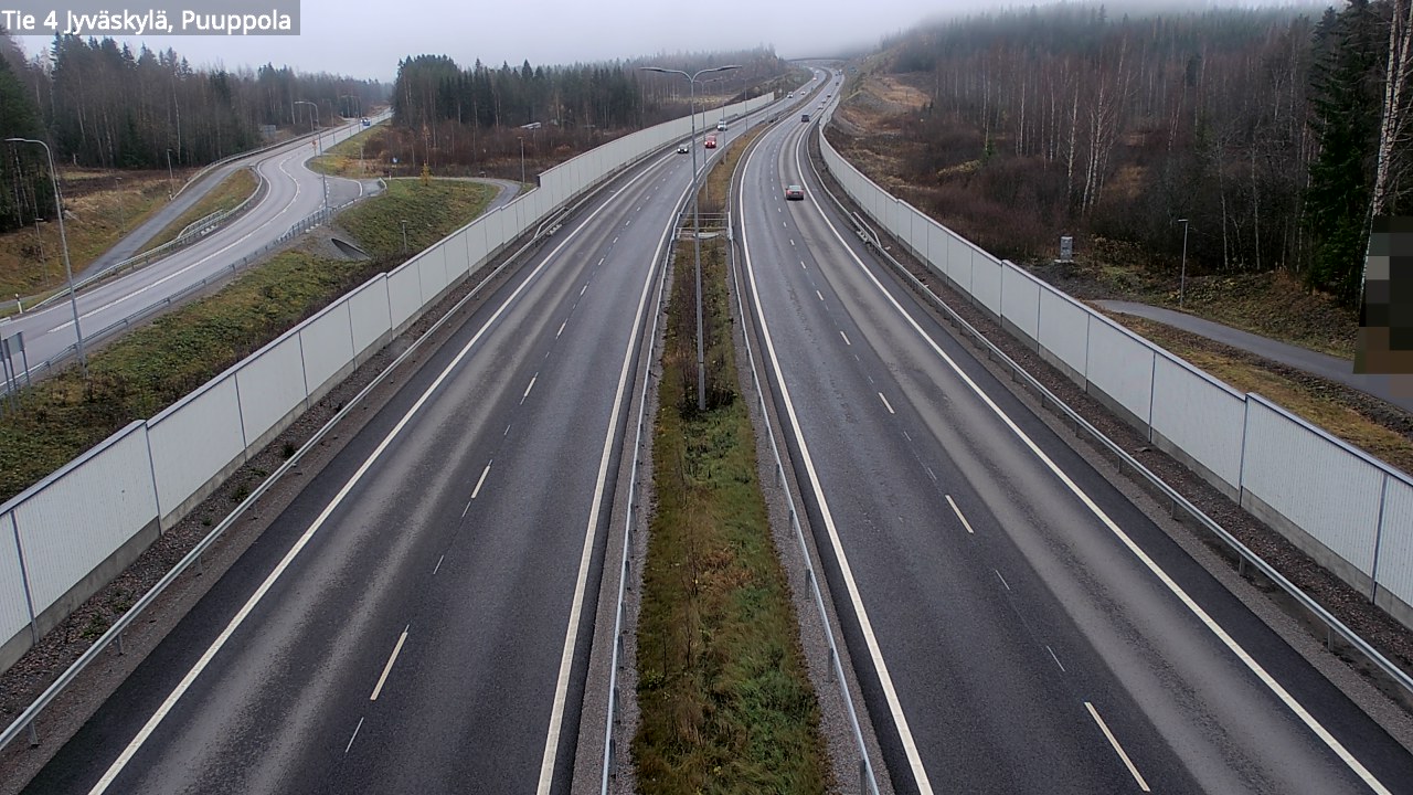 Kelikamerat Kuva Tie 4 Jyväskylä, Puuppola, Jyväskylä, Keski-Suomi