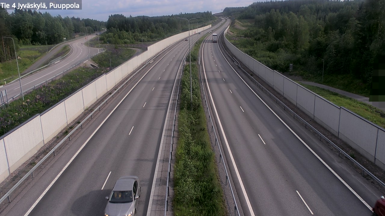 Kelikamerat Kuva Tie 4 Jyväskylä, Puuppola, Jyväskylä, Keski-Suomi