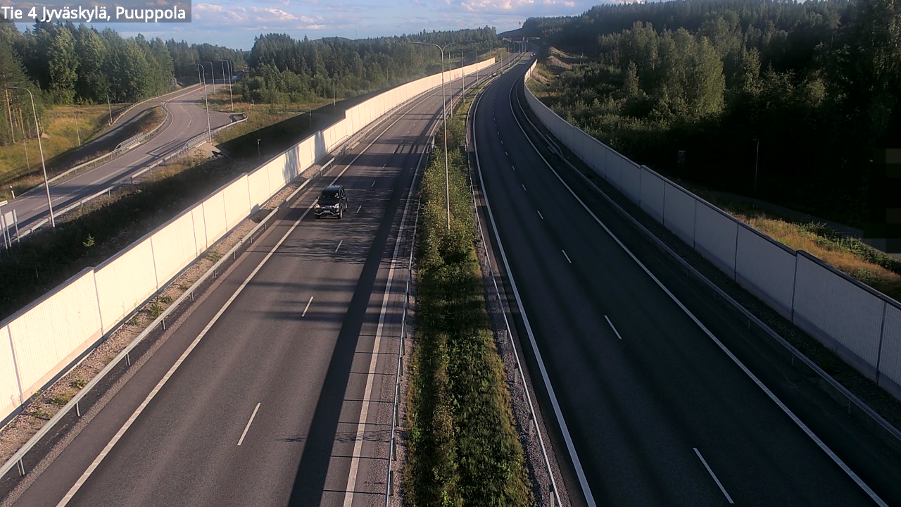 Kelikamerat Kuva Tie 4 Jyväskylä, Puuppola, Jyväskylä, Keski-Suomi