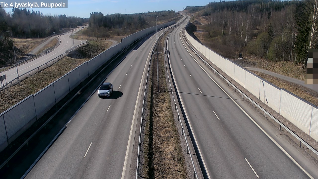 Kelikamerat Kuva Tie 4 Jyväskylä, Puuppola, Jyväskylä, Keski-Suomi