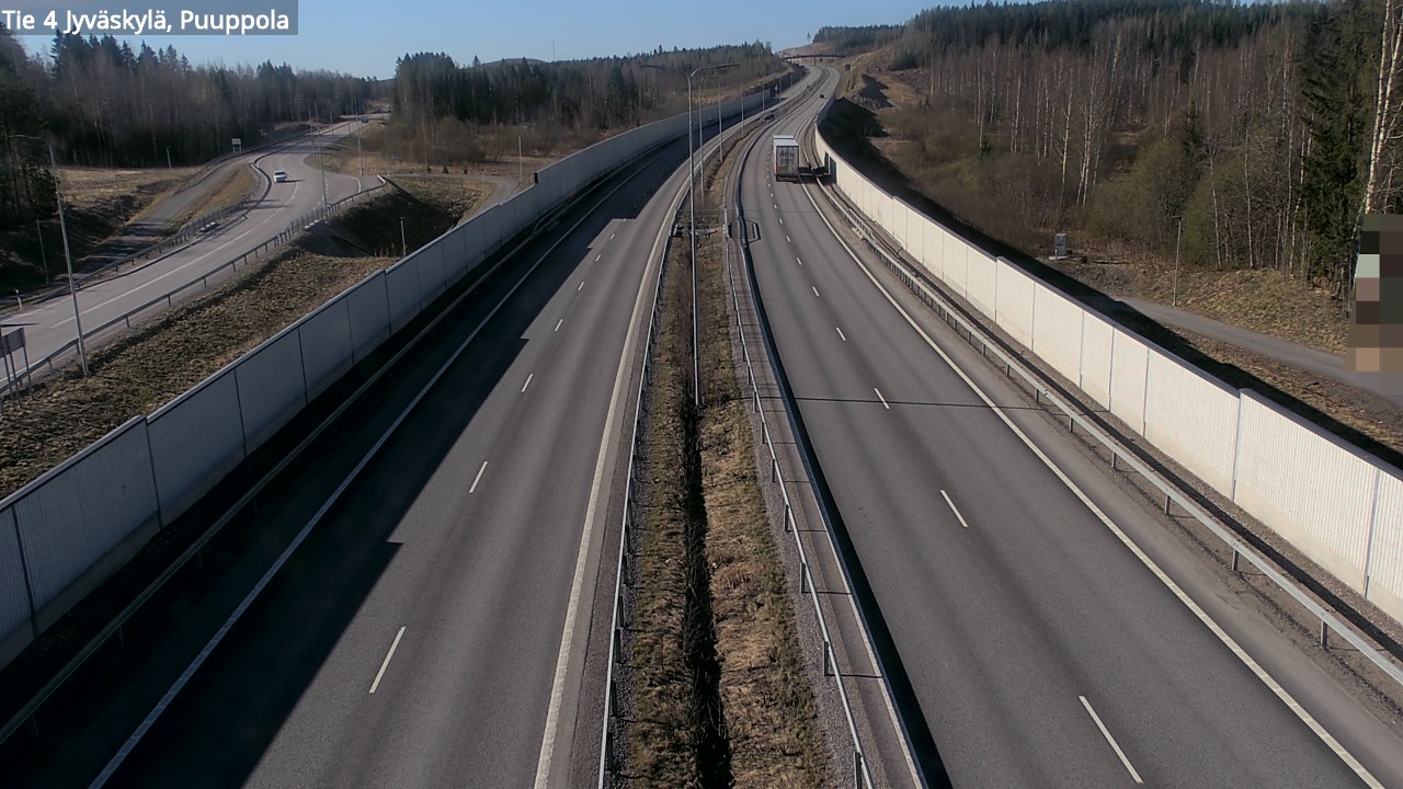 Kelikamerat Kuva Tie 4 Jyväskylä, Puuppola, Jyväskylä, Keski-Suomi