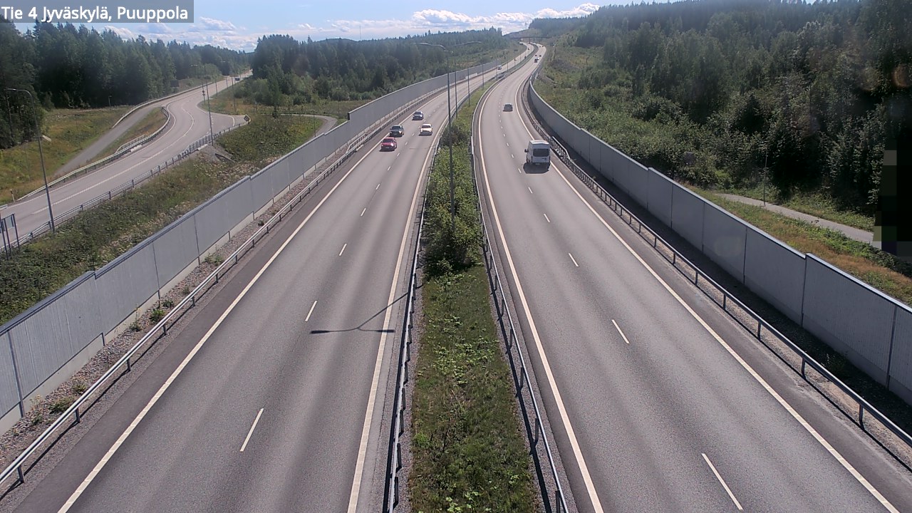 Kelikamerat Kuva Tie 4 Jyväskylä, Puuppola, Jyväskylä, Keski-Suomi