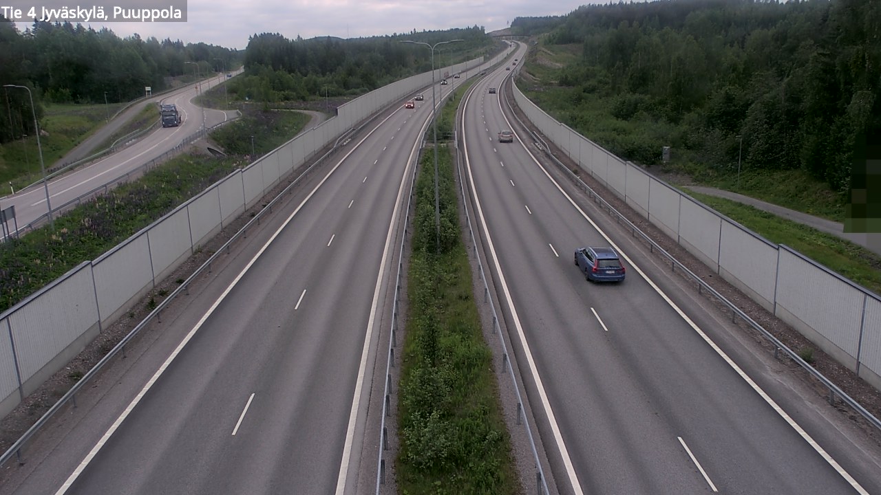 Kelikamerat Kuva Tie 4 Jyväskylä, Puuppola, Jyväskylä, Keski-Suomi