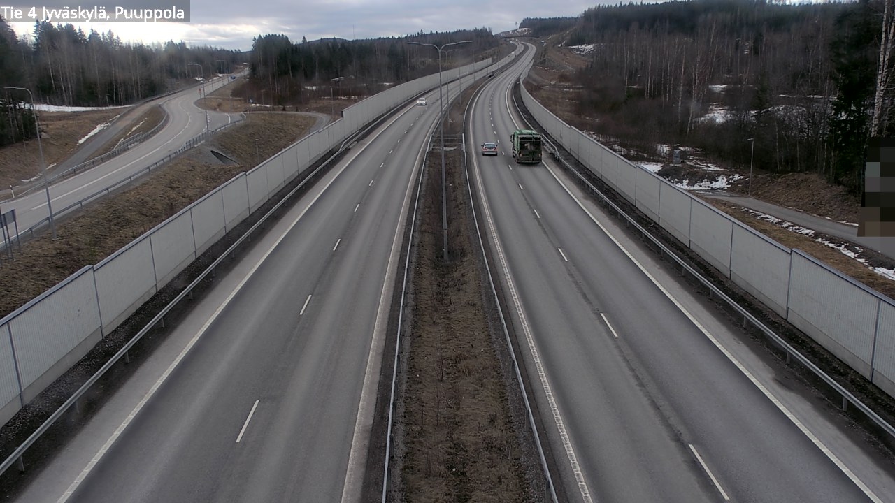 Kelikamerat Kuva Tie 4 Jyväskylä, Puuppola, Jyväskylä, Keski-Suomi