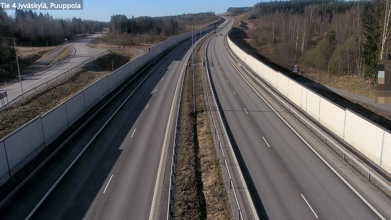 Kelikamerat Kuva Tie 4 Jyväskylä, Puuppola, Jyväskylä, Keski-Suomi