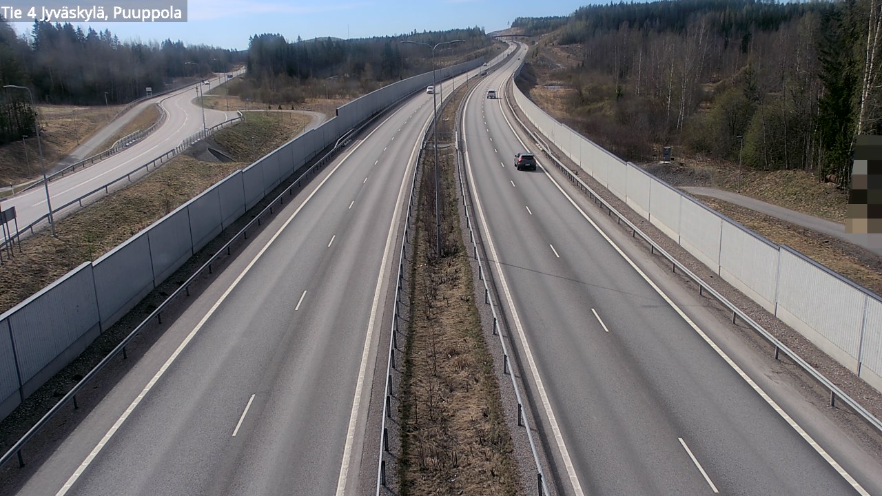 Kelikamerat Kuva Tie 4 Jyväskylä, Puuppola, Jyväskylä, Keski-Suomi