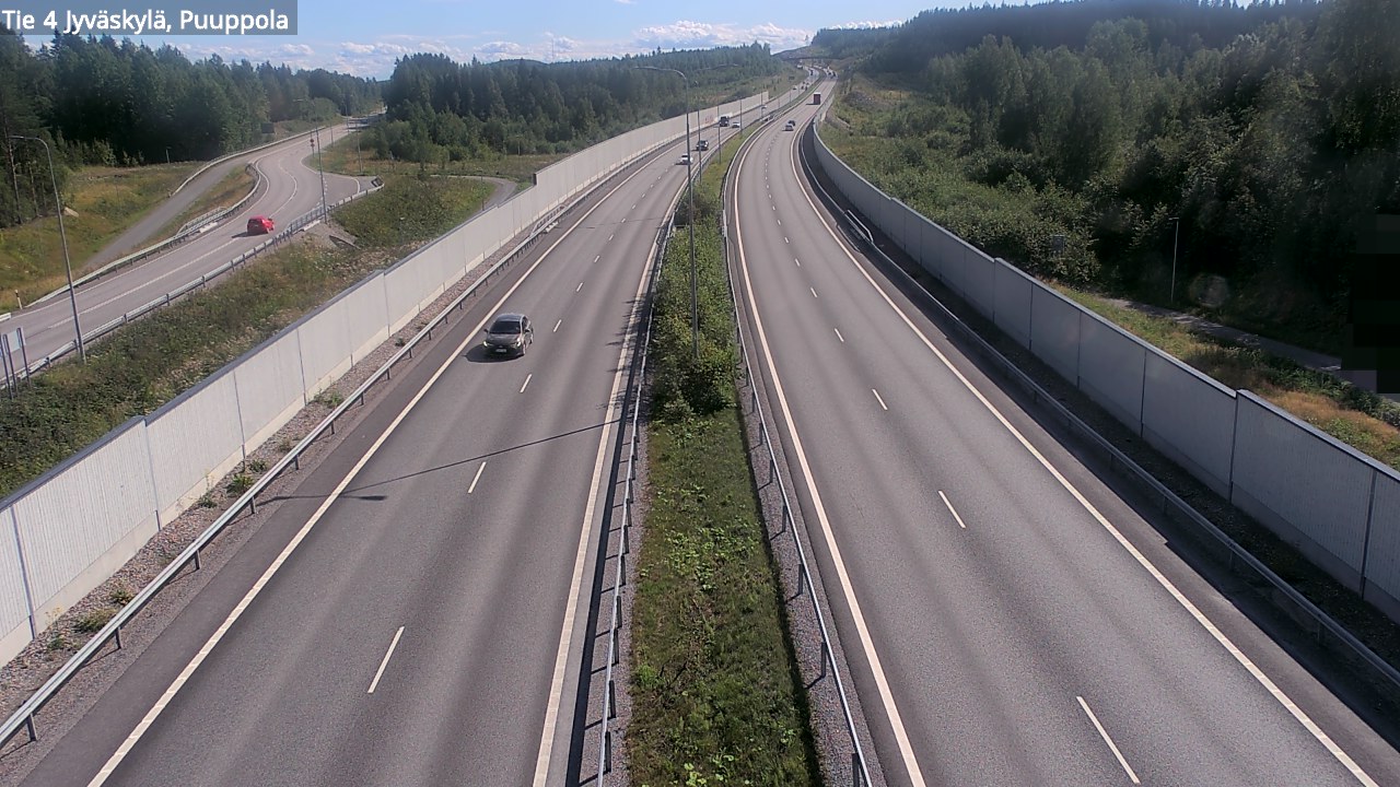 Kelikamerat Kuva Tie 4 Jyväskylä, Puuppola, Jyväskylä, Keski-Suomi