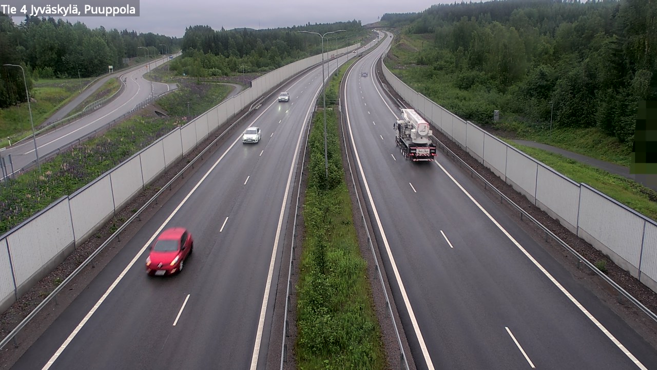 Kelikamerat Kuva Tie 4 Jyväskylä, Puuppola, Jyväskylä, Keski-Suomi