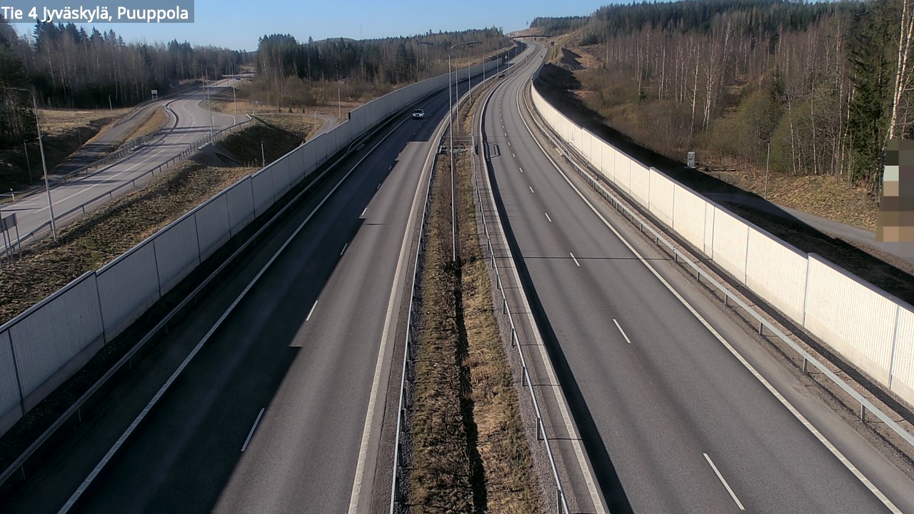 Kelikamerat Kuva Tie 4 Jyväskylä, Puuppola, Jyväskylä, Keski-Suomi