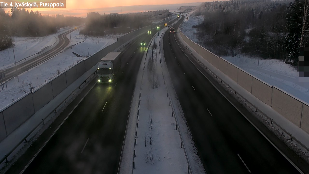 Kelikamerat Kuva Tie 4 Jyväskylä, Puuppola, Jyväskylä, Keski-Suomi