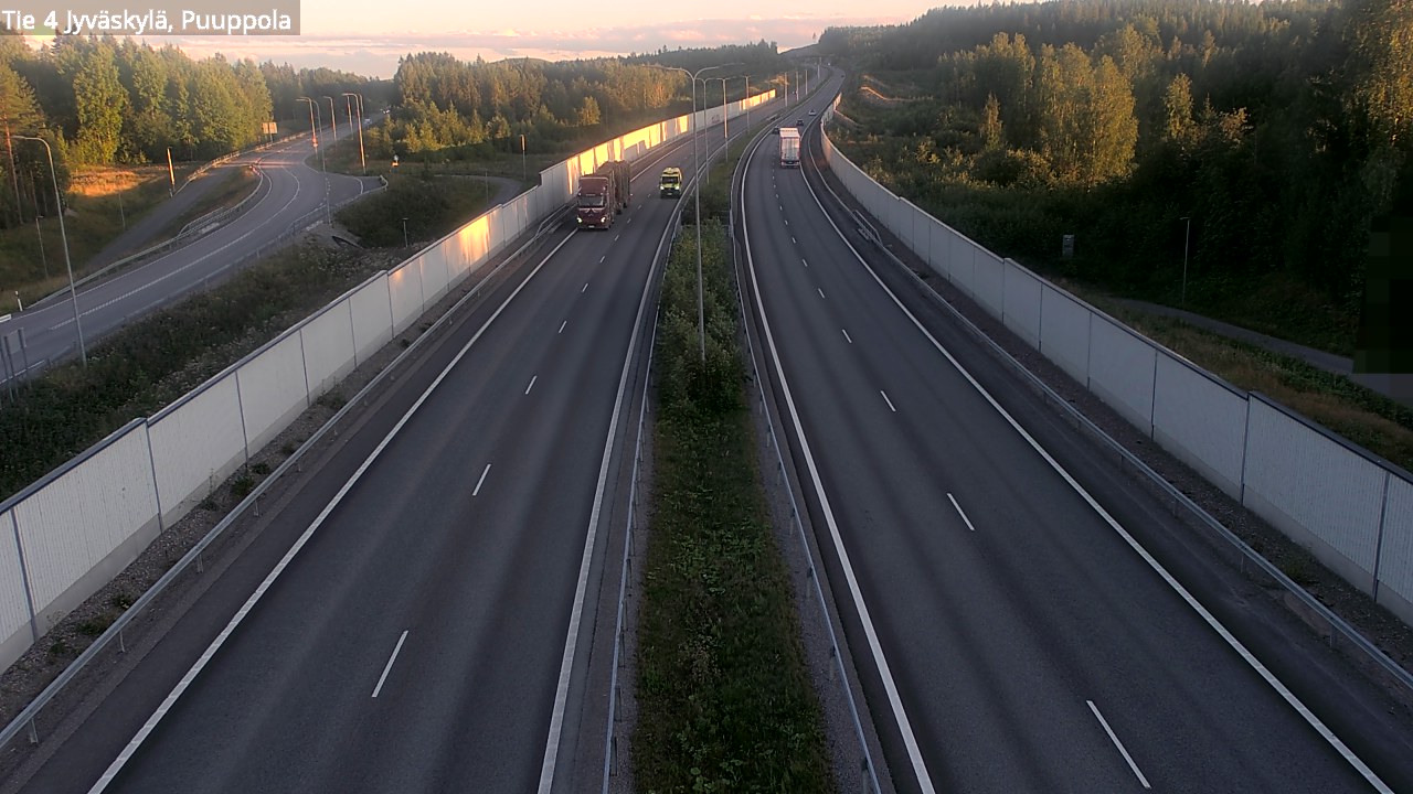 Kelikamerat Kuva Tie 4 Jyväskylä, Puuppola, Jyväskylä, Keski-Suomi