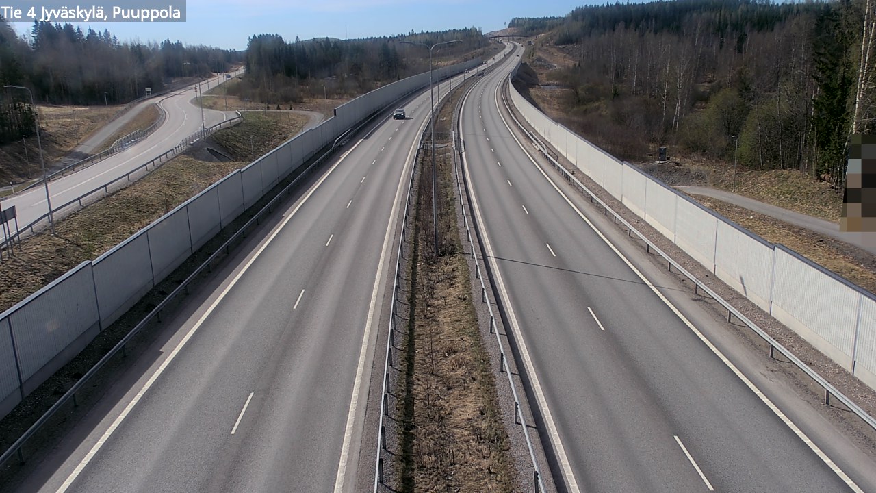 Kelikamerat Kuva Tie 4 Jyväskylä, Puuppola, Jyväskylä, Keski-Suomi