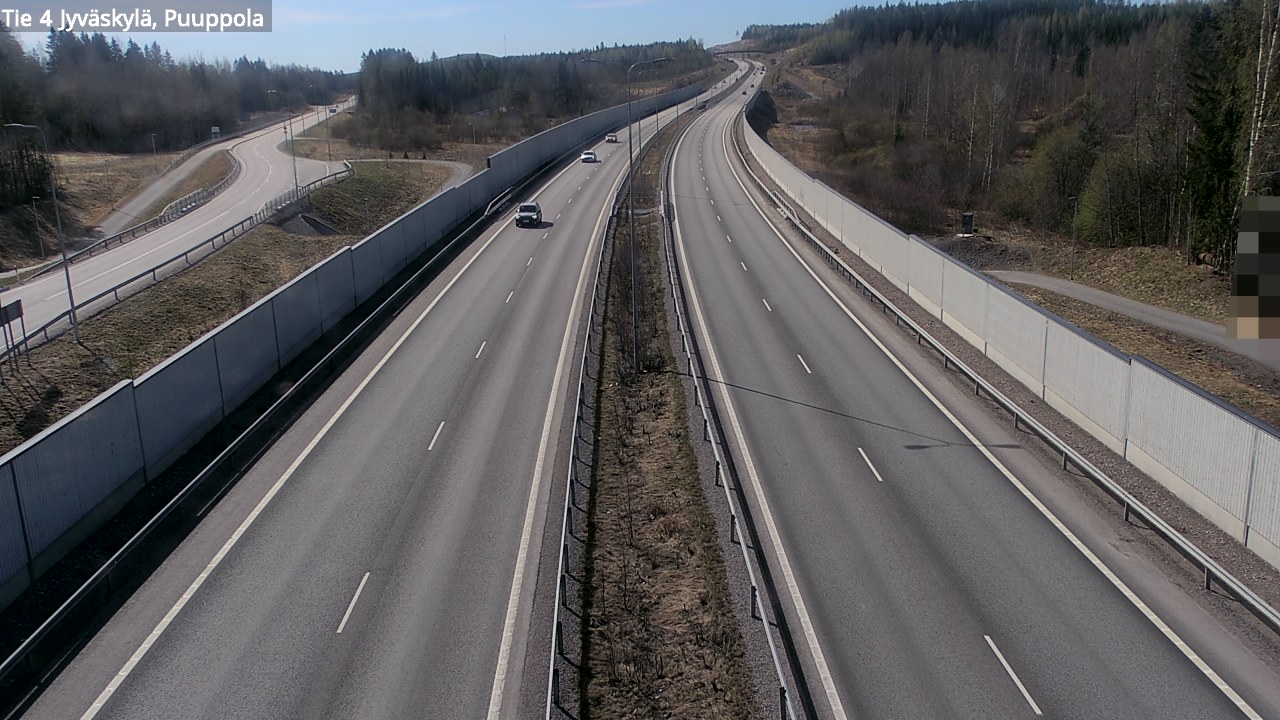 Kelikamerat Kuva Tie 4 Jyväskylä, Puuppola, Jyväskylä, Keski-Suomi