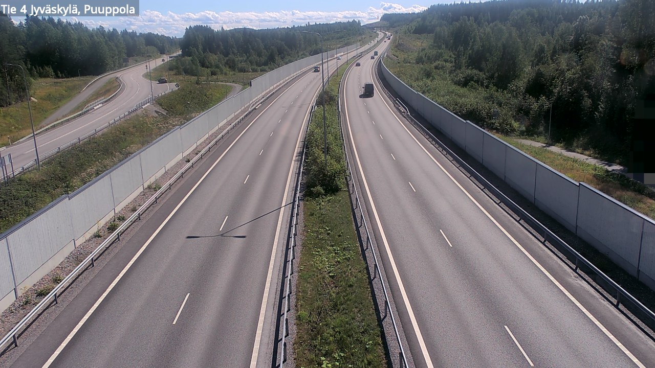 Kelikamerat Kuva Tie 4 Jyväskylä, Puuppola, Jyväskylä, Keski-Suomi