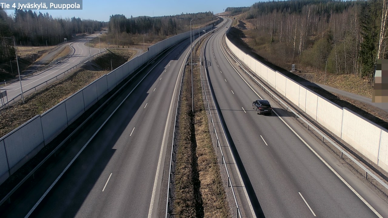 Kelikamerat Kuva Tie 4 Jyväskylä, Puuppola, Jyväskylä, Keski-Suomi