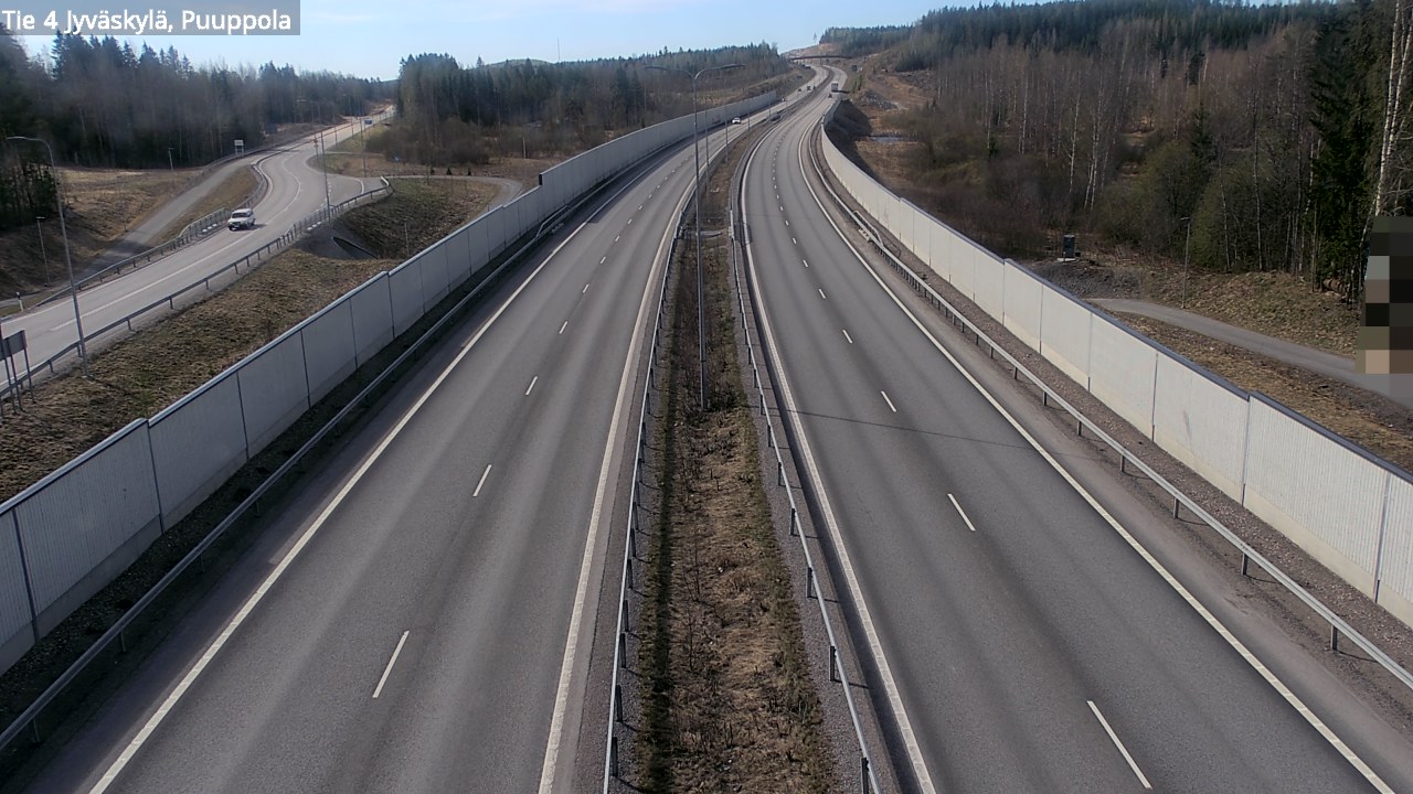 Kelikamerat Kuva Tie 4 Jyväskylä, Puuppola, Jyväskylä, Keski-Suomi
