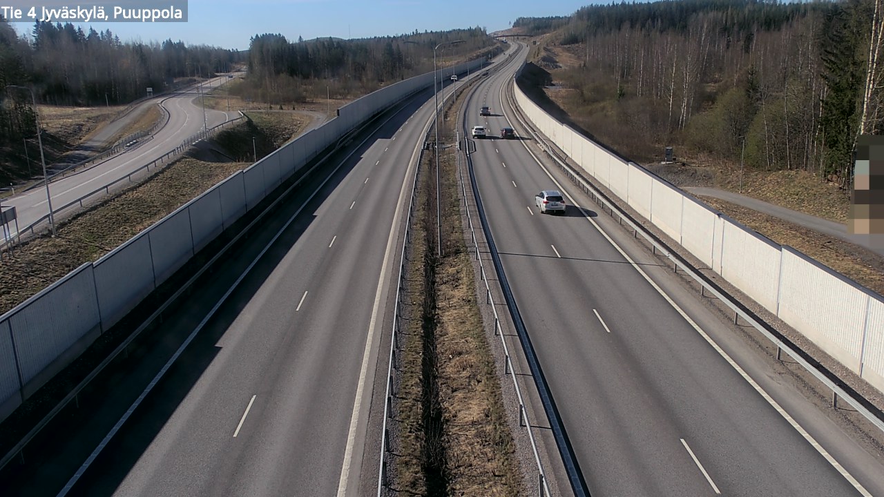 Kelikamerat Kuva Tie 4 Jyväskylä, Puuppola, Jyväskylä, Keski-Suomi