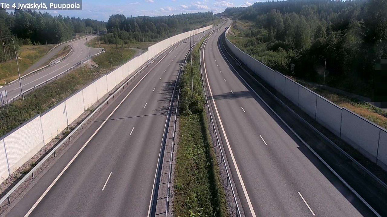 Kelikamerat Kuva Tie 4 Jyväskylä, Puuppola, Jyväskylä, Keski-Suomi