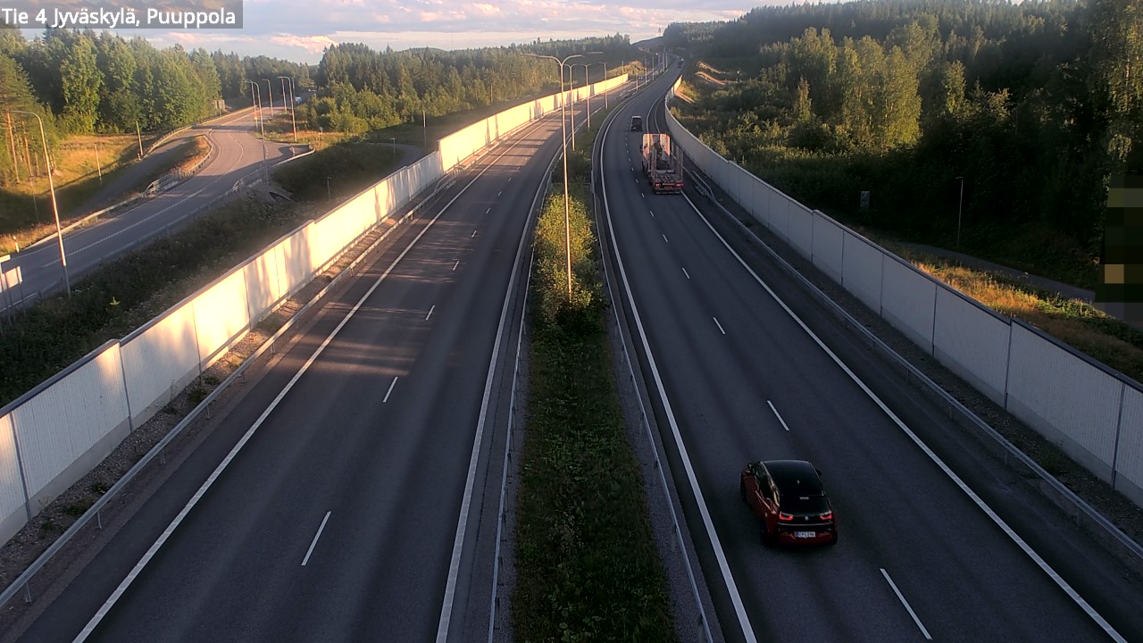 Kelikamerat Kuva Tie 4 Jyväskylä, Puuppola, Jyväskylä, Keski-Suomi