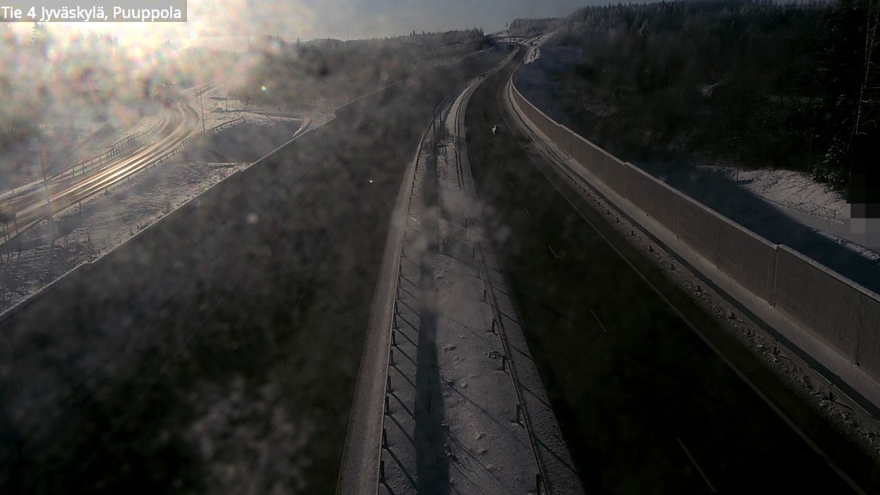 Weather Camera Image Road 4 Jyväskylä, Puuppola, Jyväskylä, Keski-Suomi