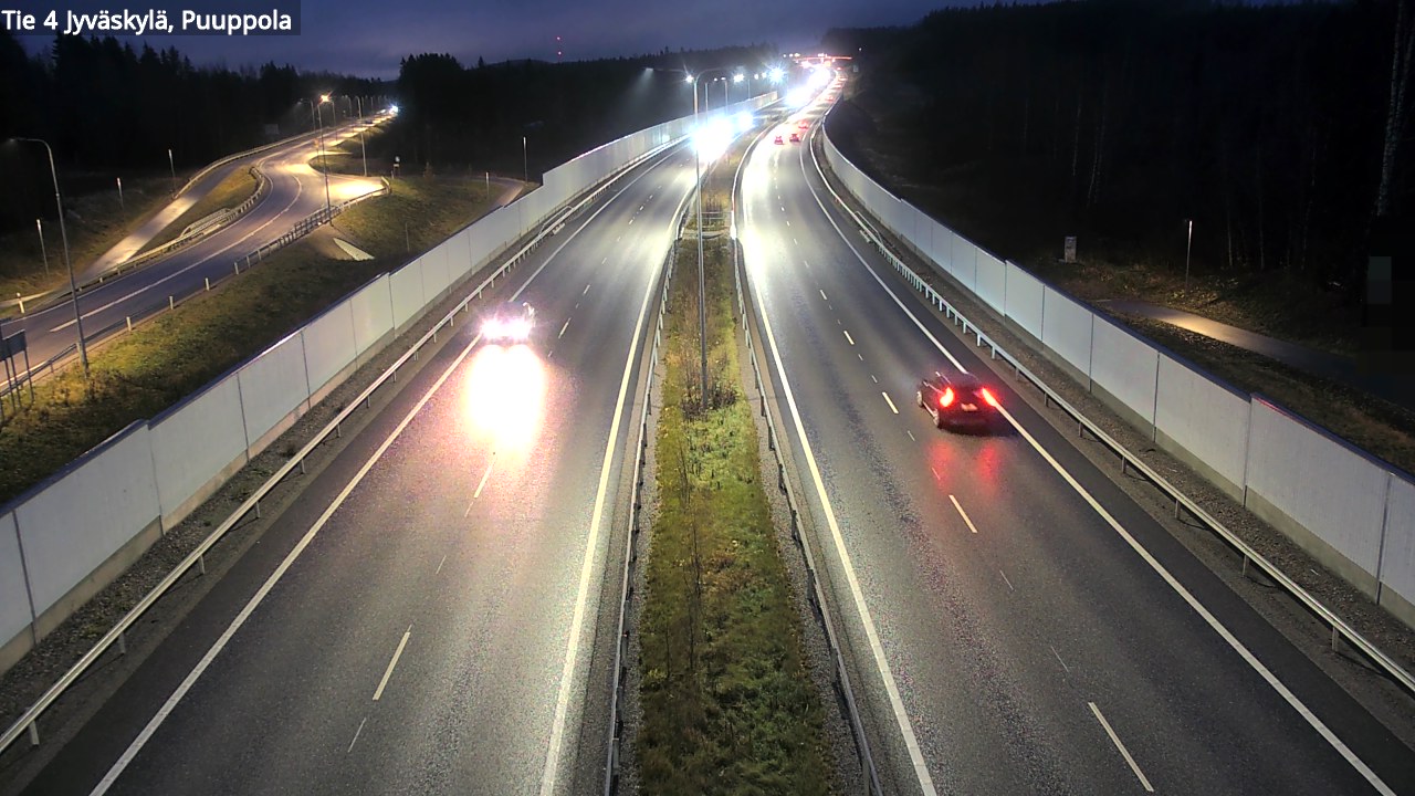 Kelikamerat Kuva Tie 4 Jyväskylä, Puuppola, Jyväskylä, Keski-Suomi