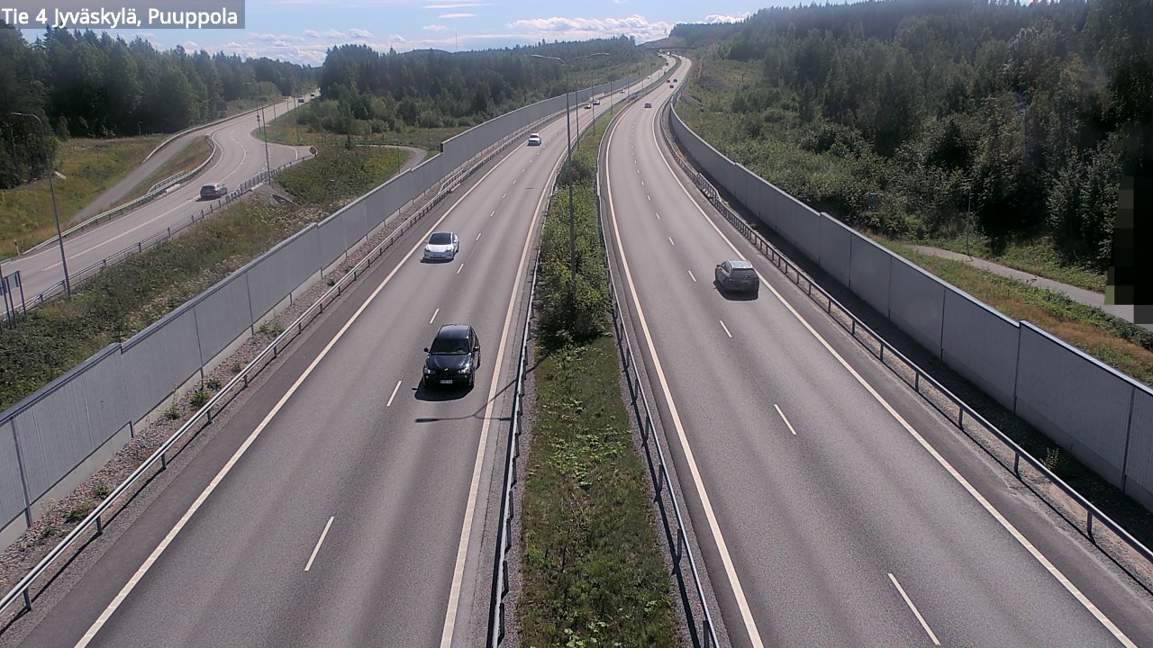 Kelikamerat Kuva Tie 4 Jyväskylä, Puuppola, Jyväskylä, Keski-Suomi