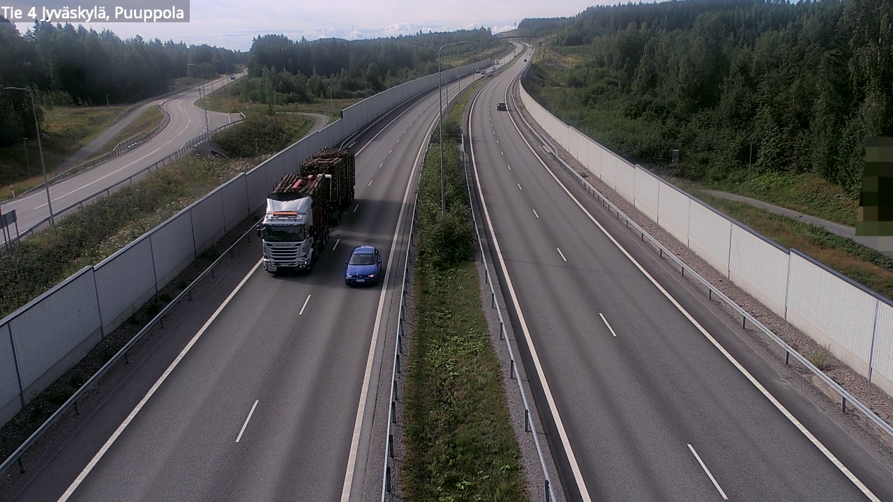 Kelikamerat Kuva Tie 4 Jyväskylä, Puuppola, Jyväskylä, Keski-Suomi