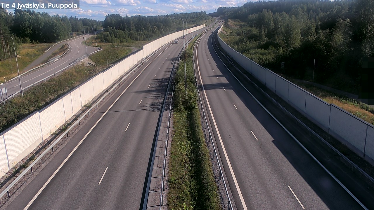 Kelikamerat Kuva Tie 4 Jyväskylä, Puuppola, Jyväskylä, Keski-Suomi