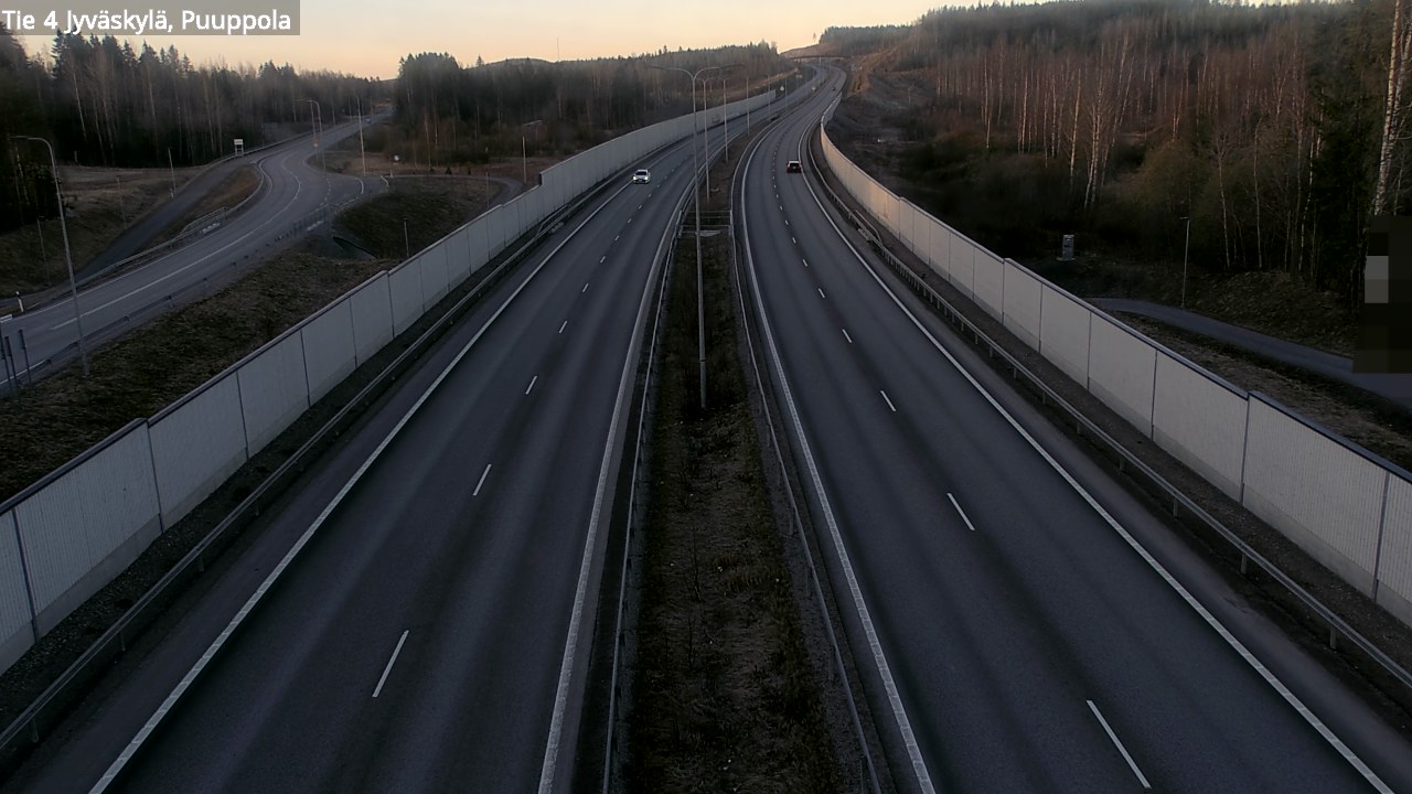 Kelikamerat Kuva Tie 4 Jyväskylä, Puuppola, Jyväskylä, Keski-Suomi