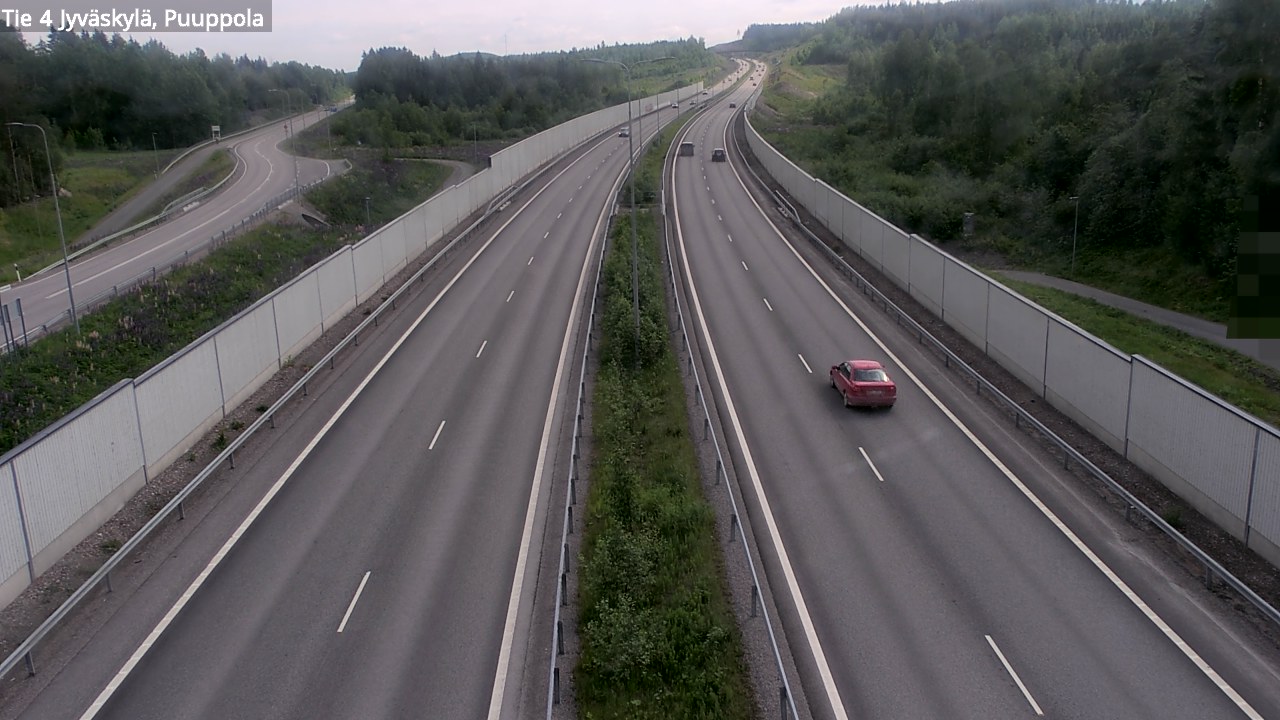 Kelikamerat Kuva Tie 4 Jyväskylä, Puuppola, Jyväskylä, Keski-Suomi