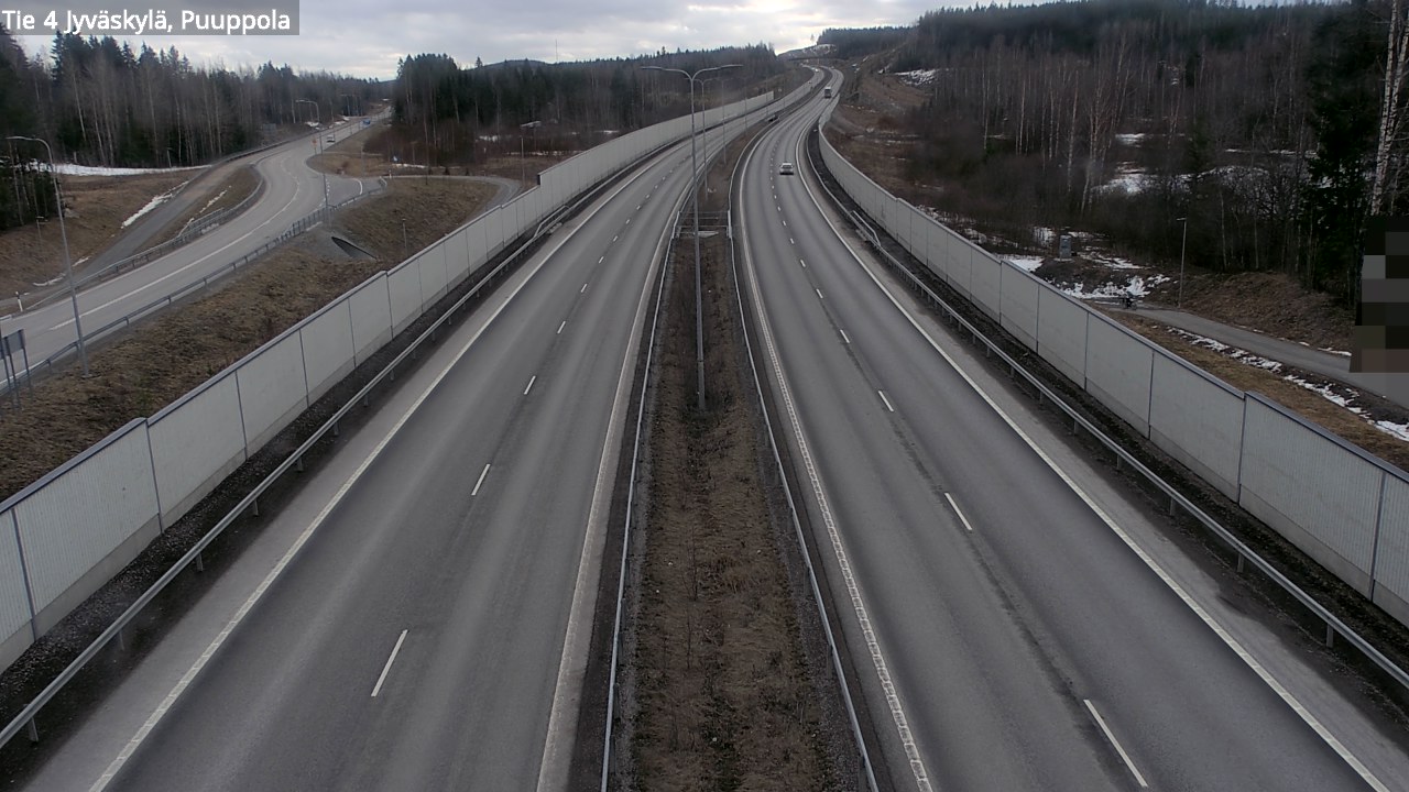 Kelikamerat Kuva Tie 4 Jyväskylä, Puuppola, Jyväskylä, Keski-Suomi