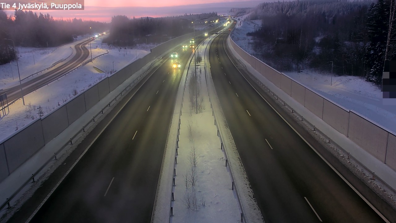 Kelikamerat Kuva Tie 4 Jyväskylä, Puuppola, Jyväskylä, Keski-Suomi