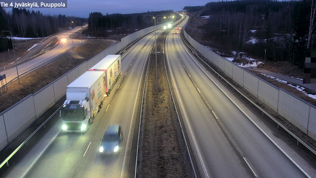 Kelikamerat Kuva Tie 4 Jyväskylä, Puuppola, Jyväskylä, Keski-Suomi