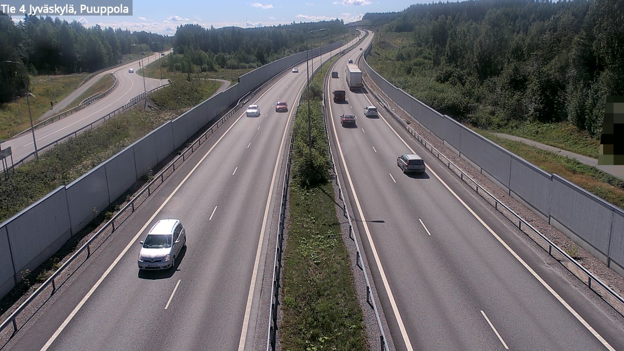 Kelikamerat Kuva Tie 4 Jyväskylä, Puuppola, Jyväskylä, Keski-Suomi