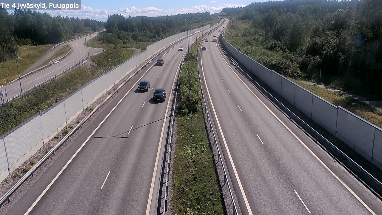 Kelikamerat Kuva Tie 4 Jyväskylä, Puuppola, Jyväskylä, Keski-Suomi