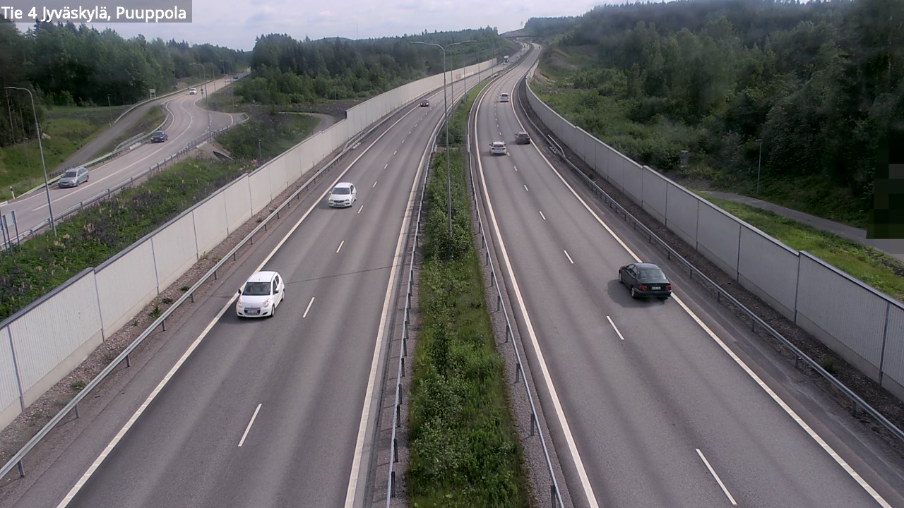 Kelikamerat Kuva Tie 4 Jyväskylä, Puuppola, Jyväskylä, Keski-Suomi