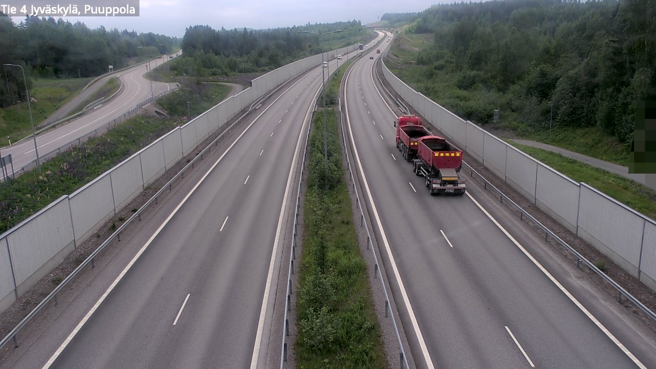 Kelikamerat Kuva Tie 4 Jyväskylä, Puuppola, Jyväskylä, Keski-Suomi