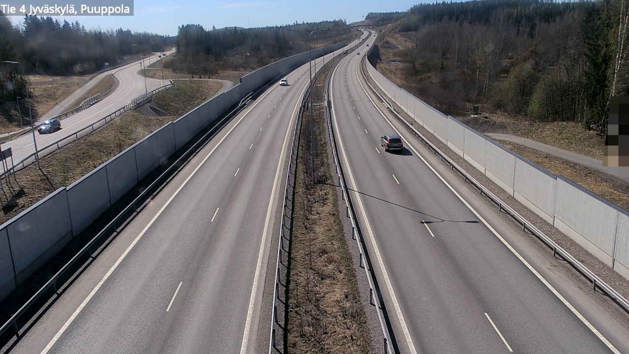 Kelikamerat Kuva Tie 4 Jyväskylä, Puuppola, Jyväskylä, Keski-Suomi