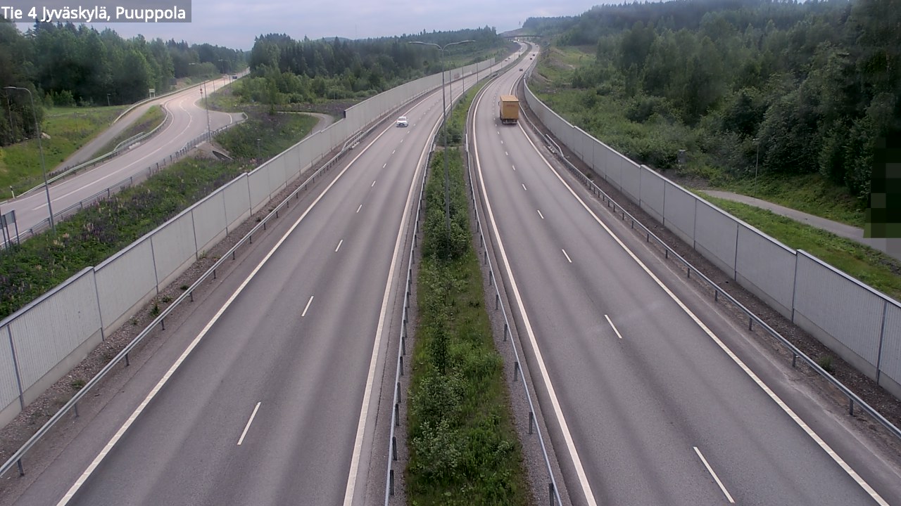Kelikamerat Kuva Tie 4 Jyväskylä, Puuppola, Jyväskylä, Keski-Suomi