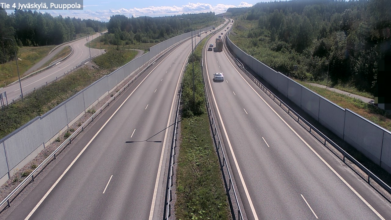 Kelikamerat Kuva Tie 4 Jyväskylä, Puuppola, Jyväskylä, Keski-Suomi