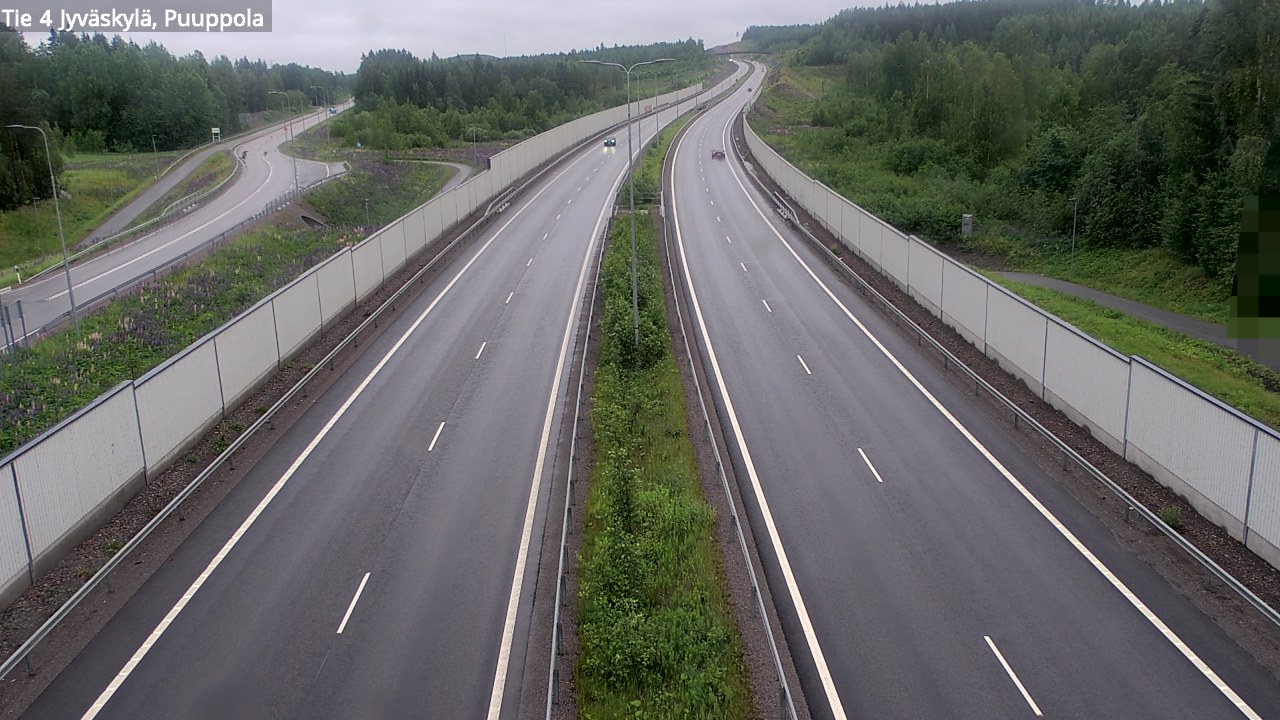 Kelikamerat Kuva Tie 4 Jyväskylä, Puuppola, Jyväskylä, Keski-Suomi