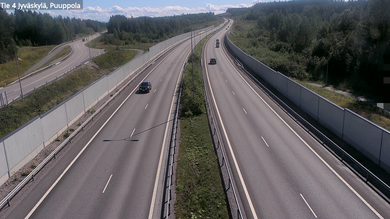 Kelikamerat Kuva Tie 4 Jyväskylä, Puuppola, Jyväskylä, Keski-Suomi