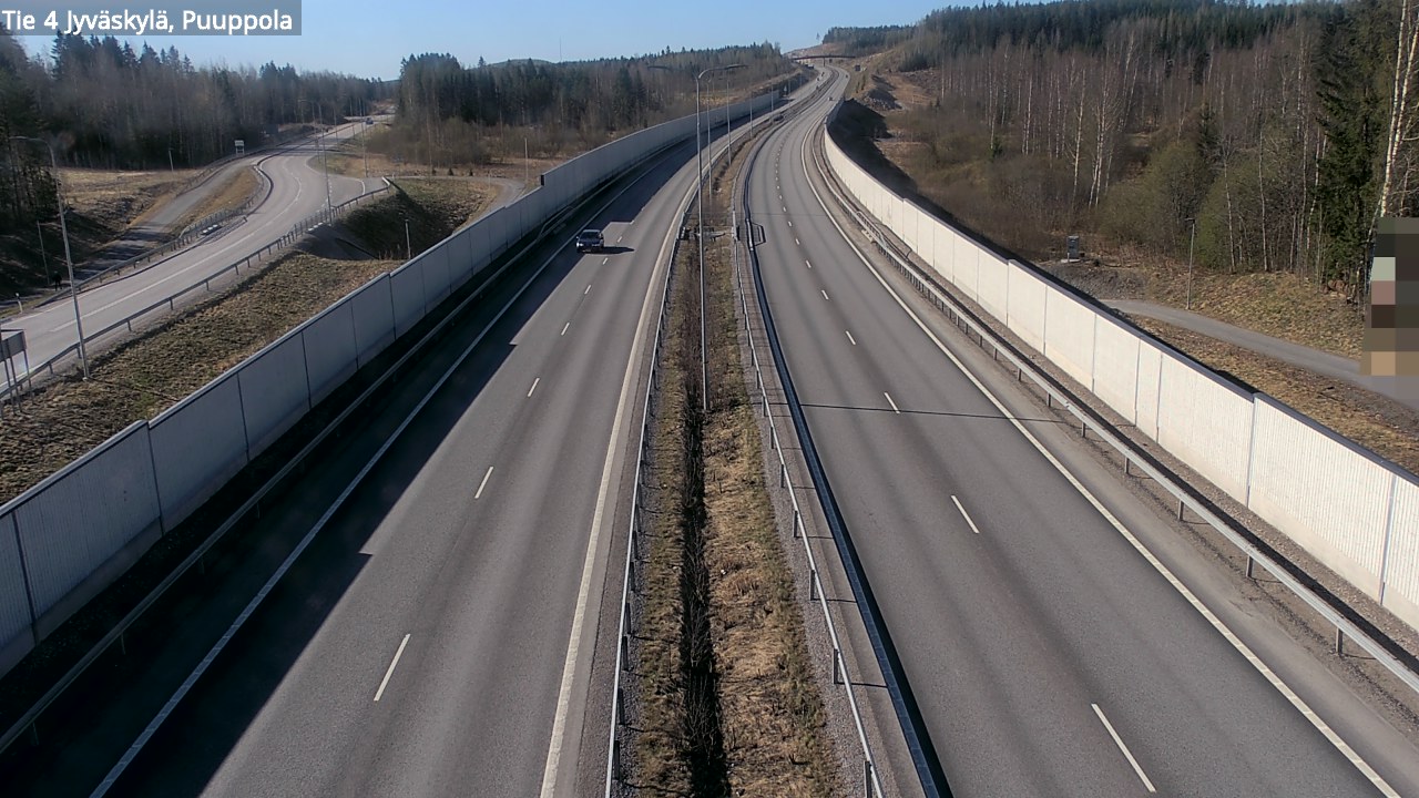 Kelikamerat Kuva Tie 4 Jyväskylä, Puuppola, Jyväskylä, Keski-Suomi