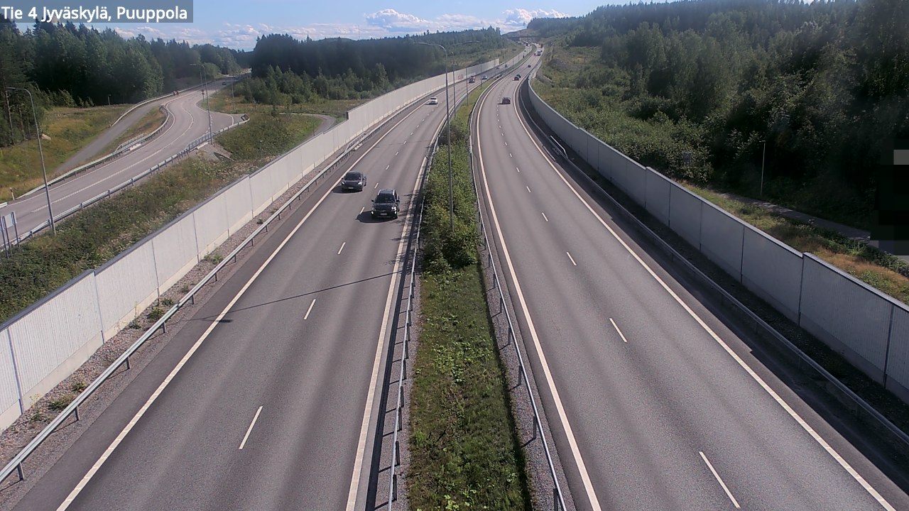 Kelikamerat Kuva Tie 4 Jyväskylä, Puuppola, Jyväskylä, Keski-Suomi