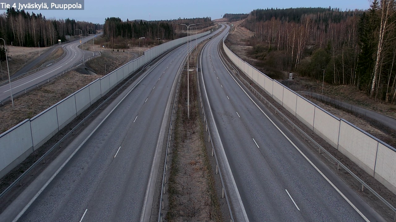 Kelikamerat Kuva Tie 4 Jyväskylä, Puuppola, Jyväskylä, Keski-Suomi
