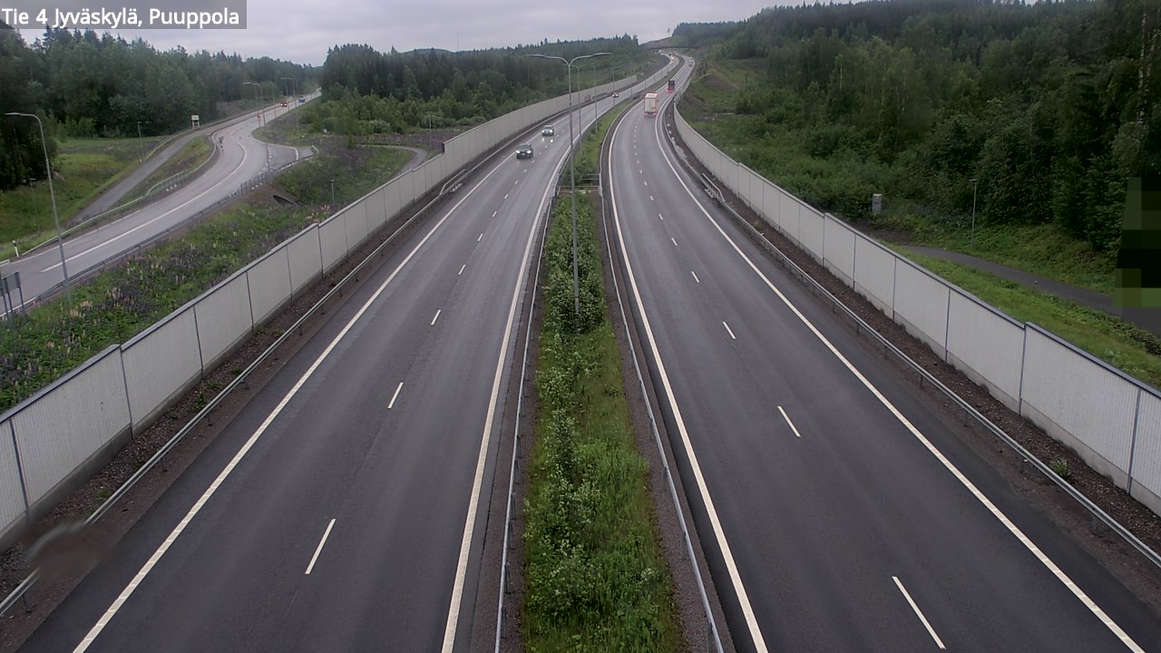 Kelikamerat Kuva Tie 4 Jyväskylä, Puuppola, Jyväskylä, Keski-Suomi