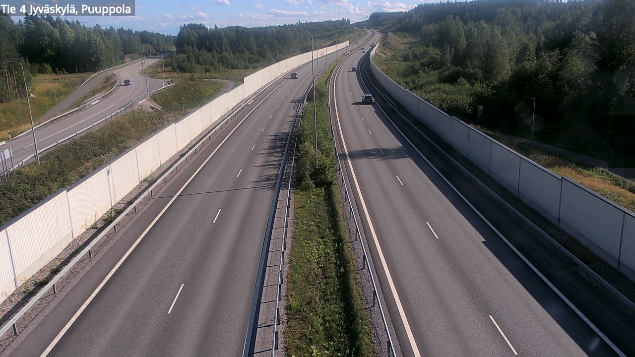 Kelikamerat Kuva Tie 4 Jyväskylä, Puuppola, Jyväskylä, Keski-Suomi