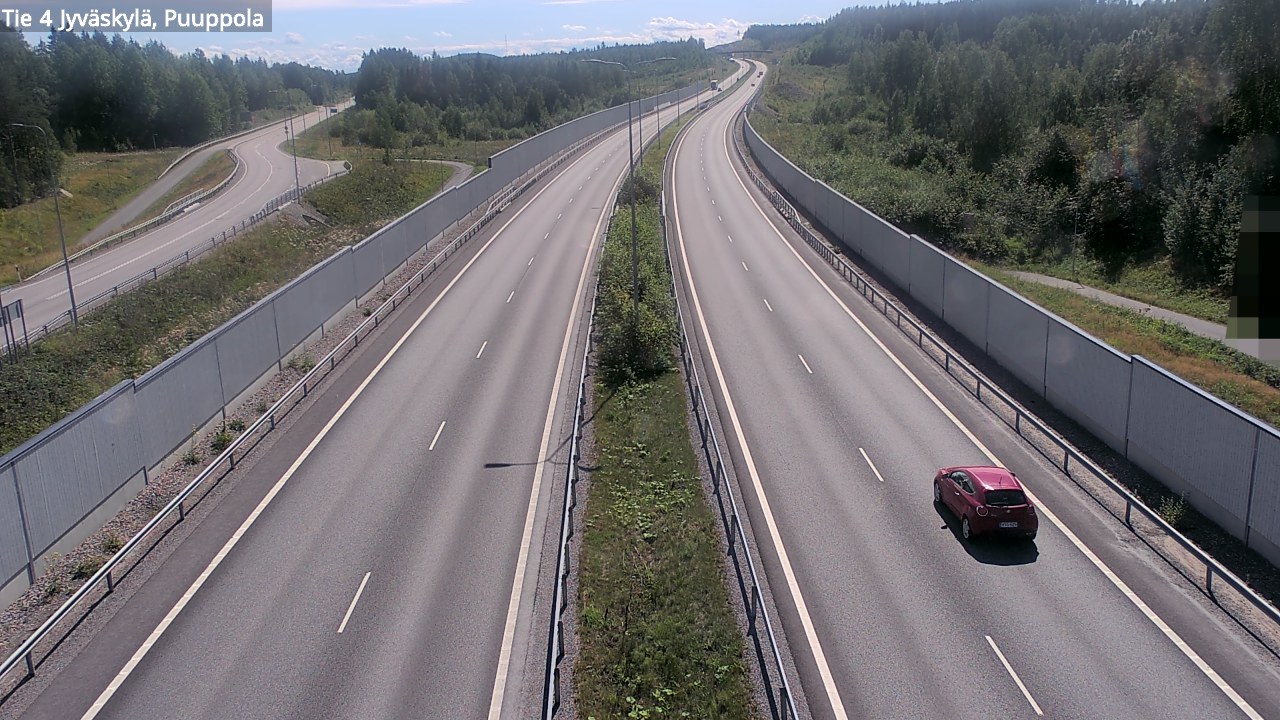 Kelikamerat Kuva Tie 4 Jyväskylä, Puuppola, Jyväskylä, Keski-Suomi
