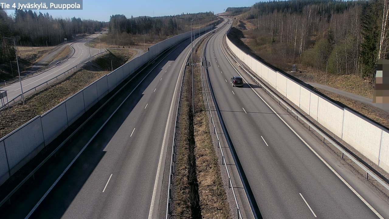 Kelikamerat Kuva Tie 4 Jyväskylä, Puuppola, Jyväskylä, Keski-Suomi