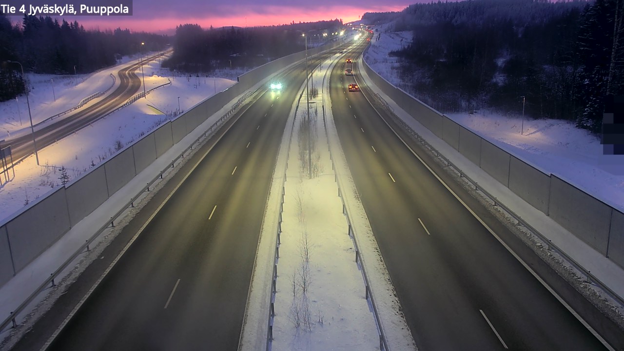 Kelikamerat Kuva Tie 4 Jyväskylä, Puuppola, Jyväskylä, Keski-Suomi